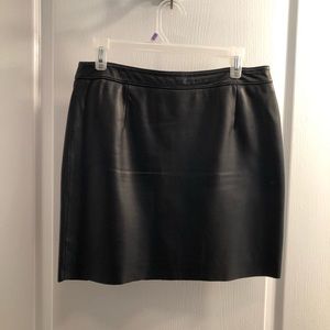 Leather Skirt